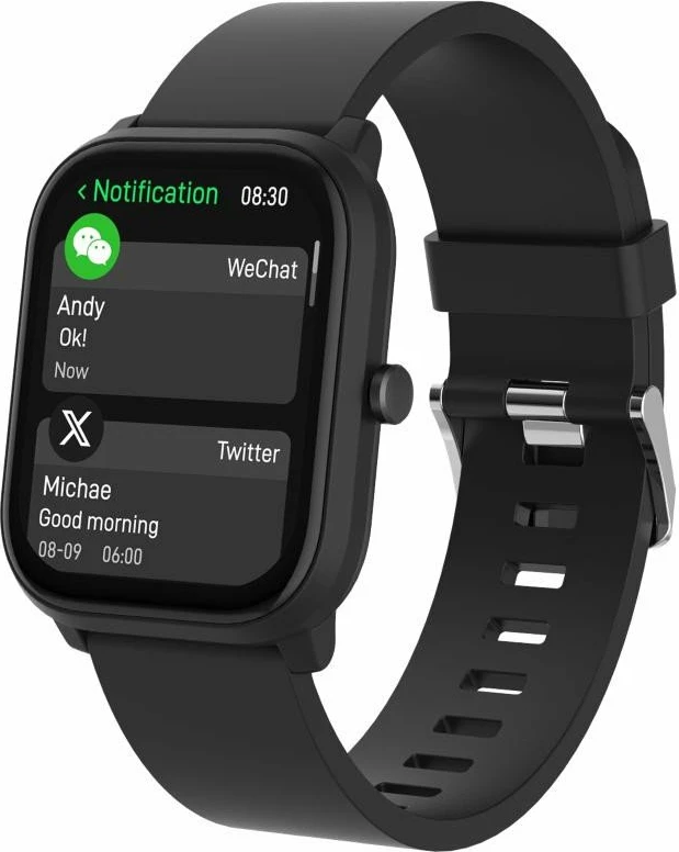 Smartwatch Denver SWK-120B 1.75\" IPS touchscreen, Bluetooth 5.3, IP68, për fëmijë, i zi