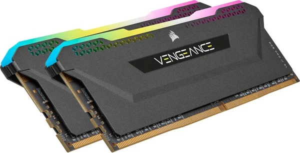 RAM Memorje Corsair Vengeance RGB Pro SL 32GB (2x16GB) 3600MHz DDR4, e zezë