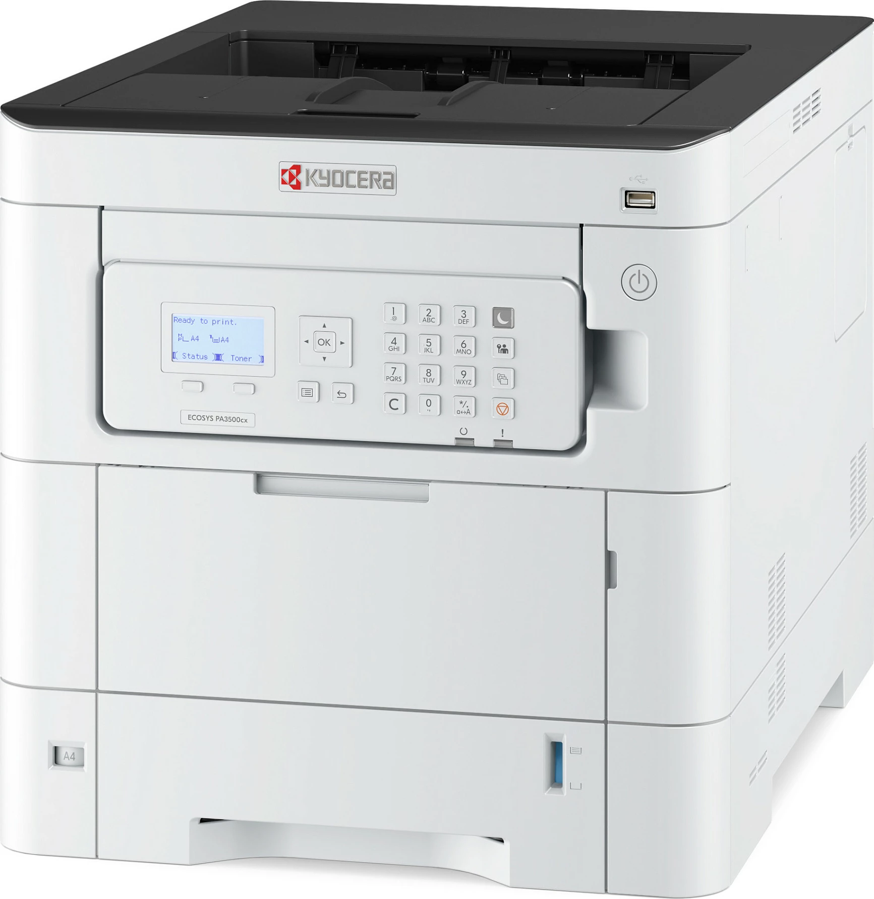Printer laser me ngjyra Kyocera ECOSYS PA3500cx, A4, Duplex, Ethernet