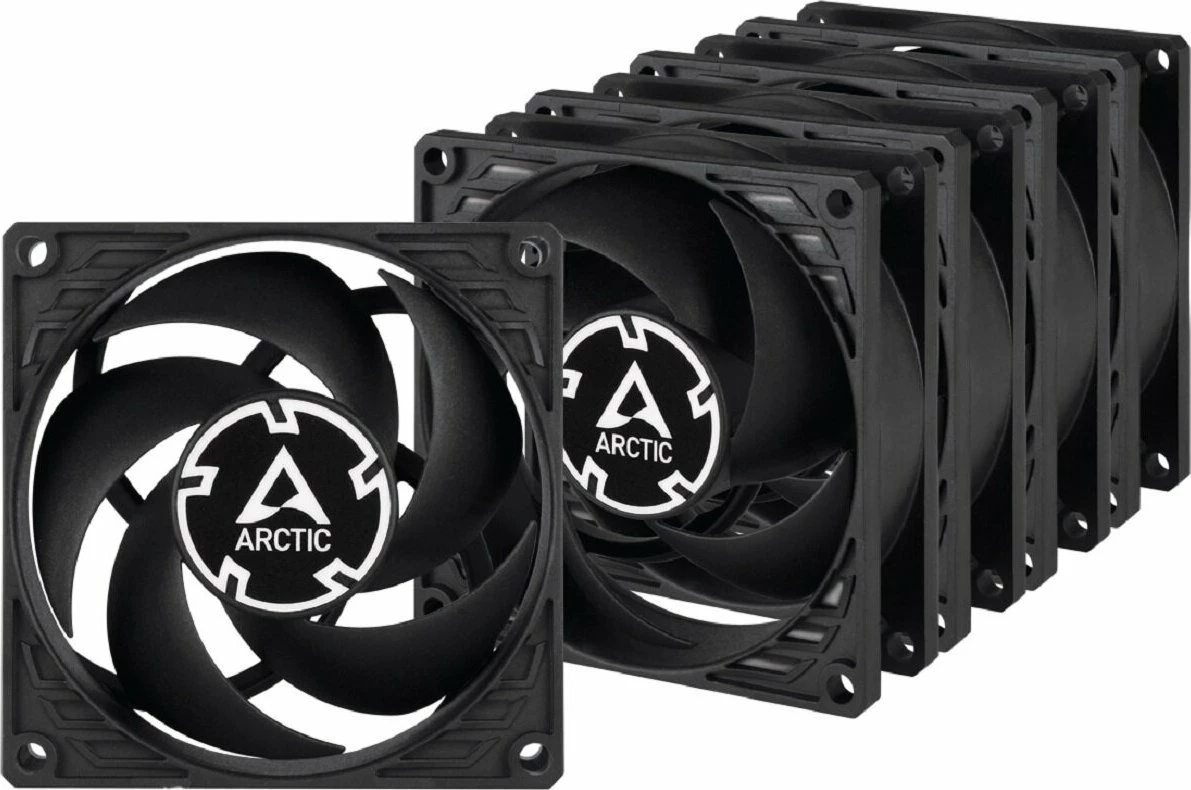 Ventilator PC Arctic P8 Silent ACFAN00301A 80mm, 5-pack, i zi
