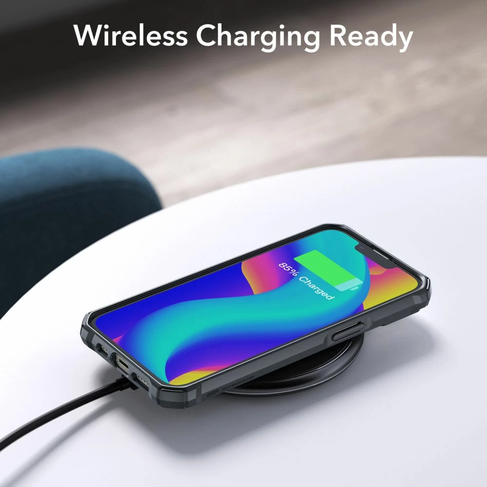 Mbështjellës ESR Air Armor për iPhone 14 Plus, Transparent/Black