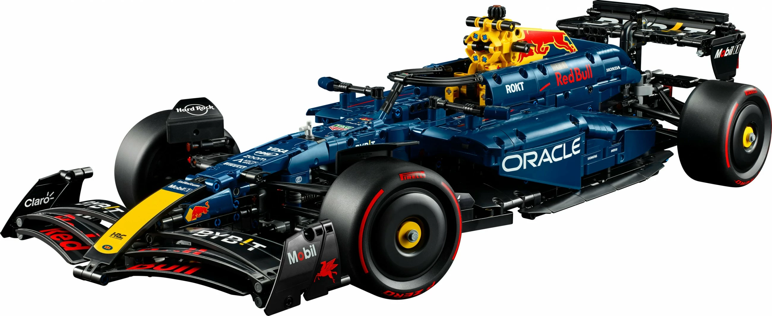 Set ndërtimi LEGO Technic Oracle Red Bull Racing RB20 F1, 1639 pjesë, multingjyrësh