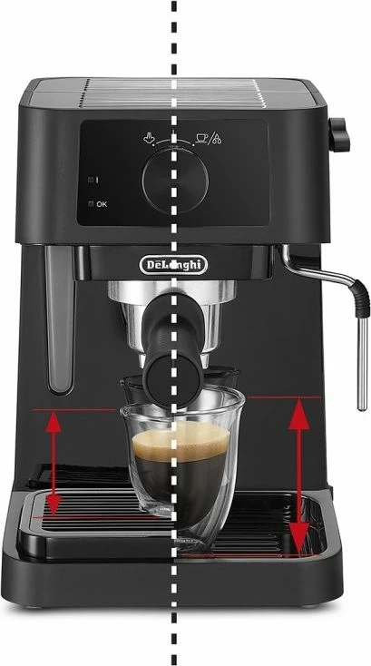Aparat espresso DeLonghi Stilosa EC 230.BK 15 bar 1100 W rezervuar 1.1 L i zi