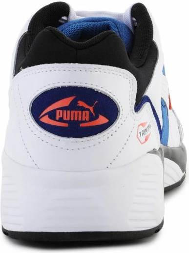 Atlete për meshkuj Puma Prevail, të bardha me të kuqe dhe blu