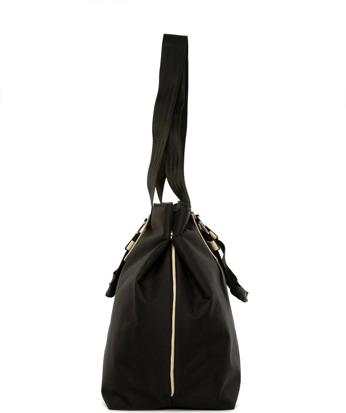 Çantë për pelena, ngjyrë e zezë/bezhë, Zoozie Bags, 44x33x17cm