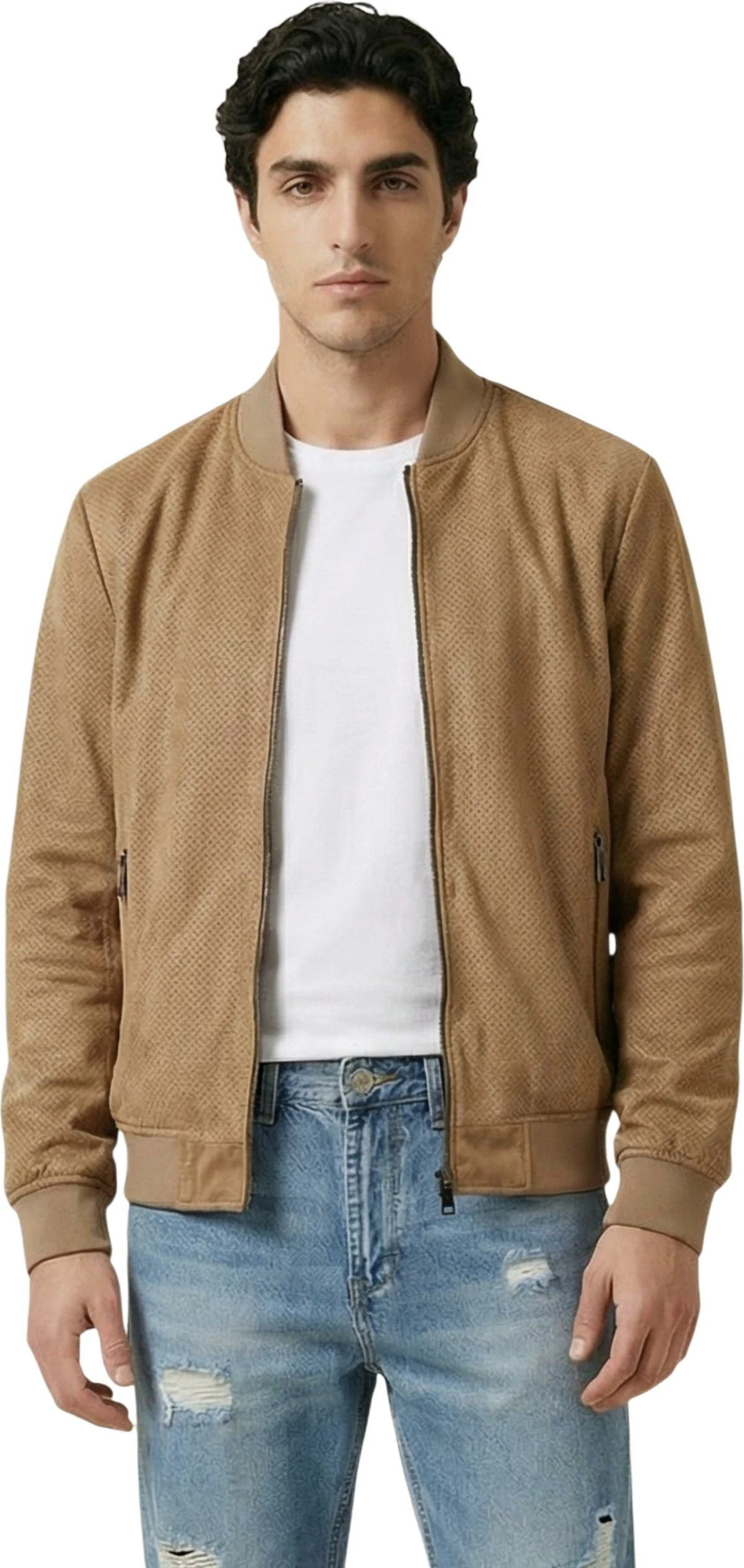 Jakne bomber për meshkuj YOS P1340006, camel