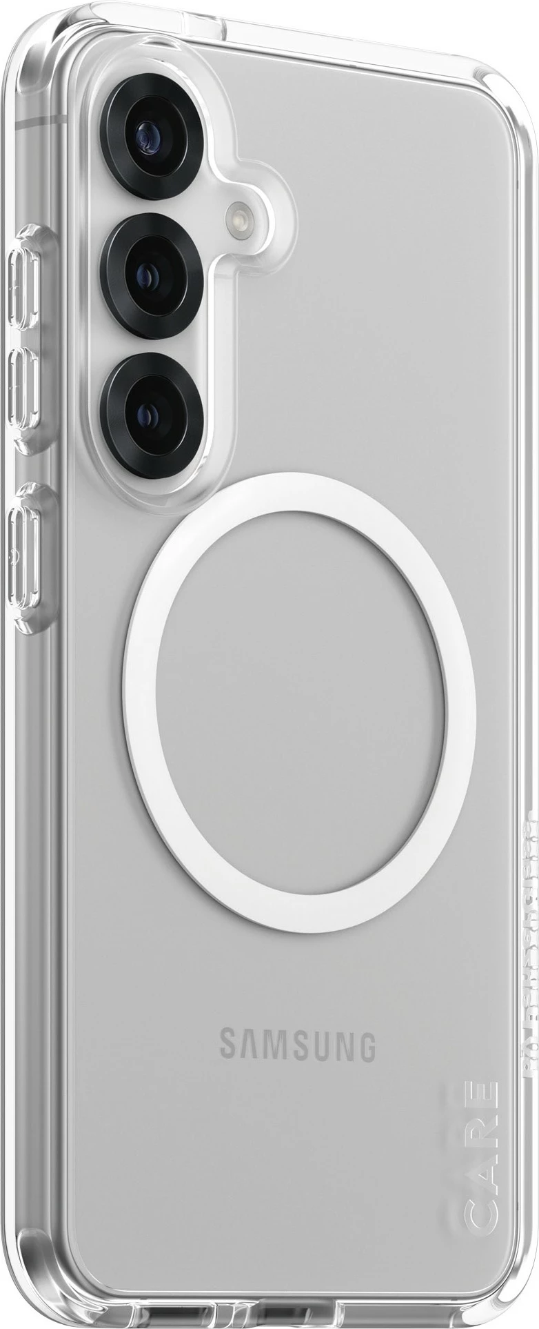 Mbështjellës PanzerGlass CARE Flagship Case, Galaxy S25, transparent, QI Compatible