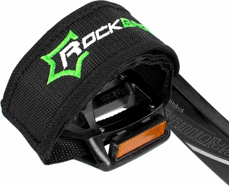 Shiritë pedalesh Rockbros GZT1001, të zeza, 2 copë