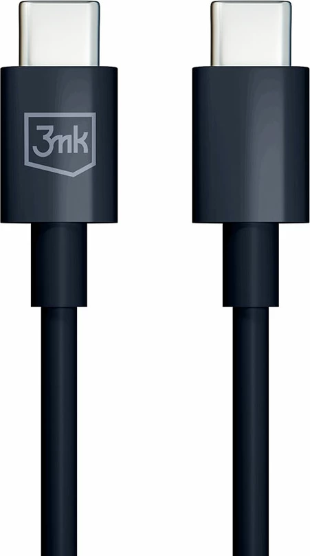 Kabllo USB-C në USB-C 3mk Hyper Cable, 1.2m, 100W, e zezë