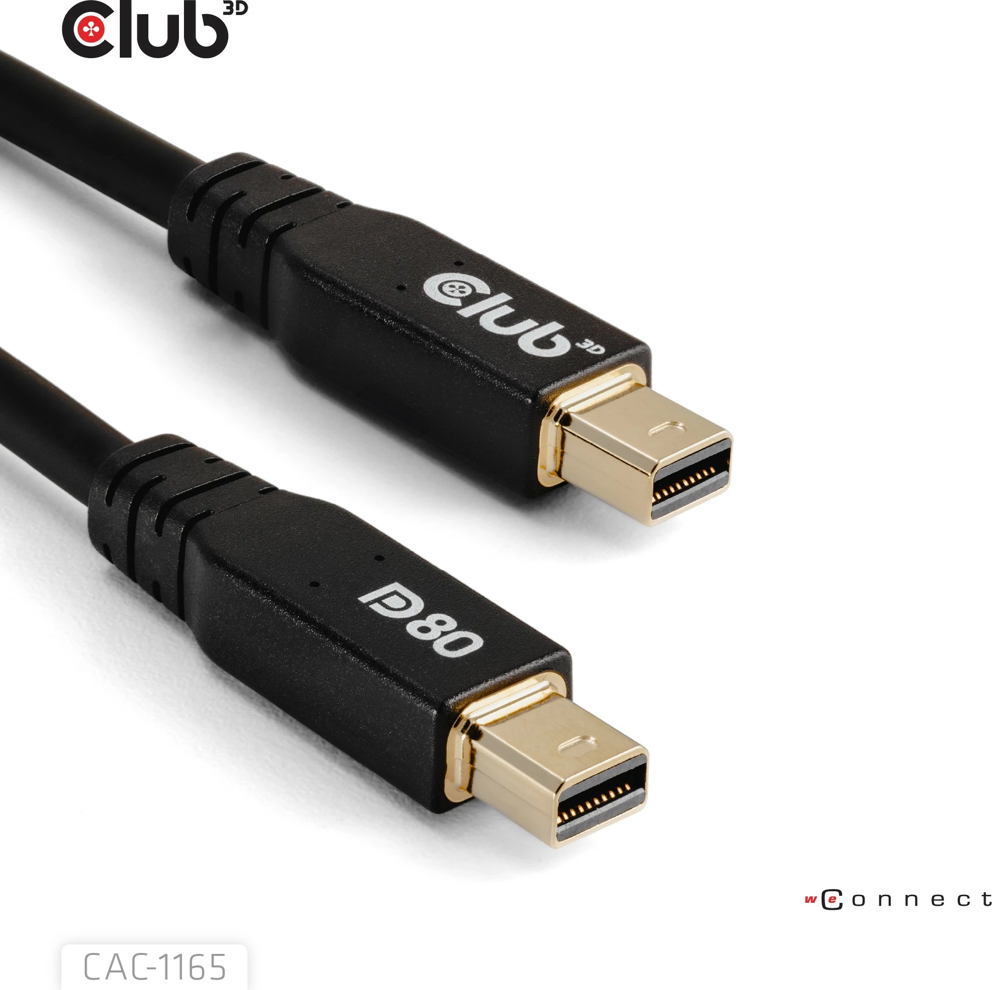 Kabllo Mini DisplayPort Club3D 1m 10K60Hz