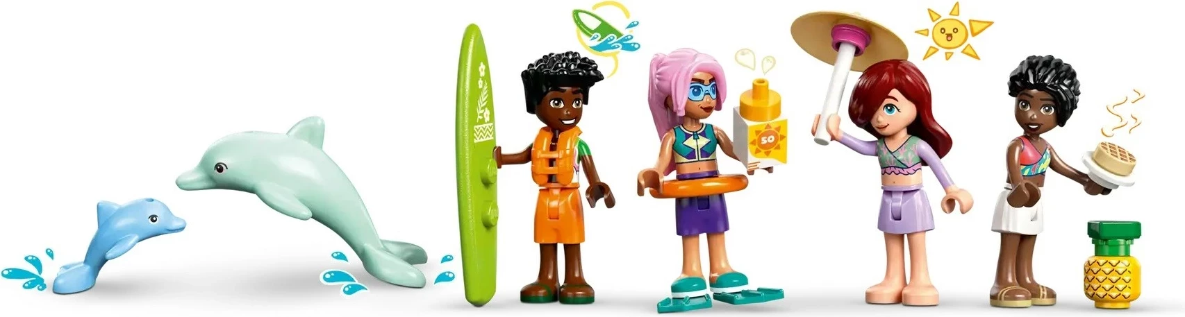 Set LEGO Friends Travel Boat Adventure 42664, 685 pjesë, me 4 minifigura