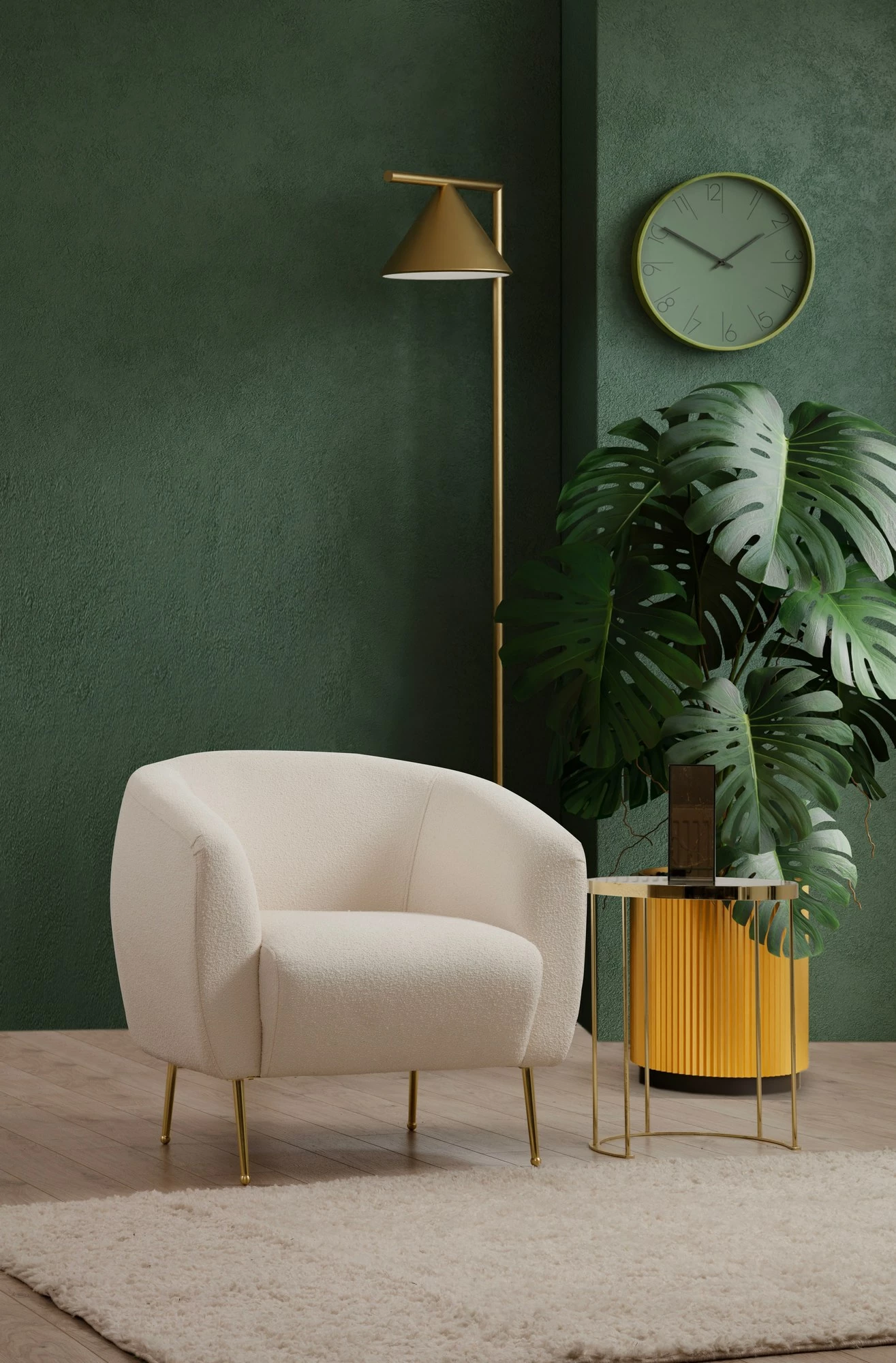 Karrige Wing, Atelier del Sofa, krem, Wing
