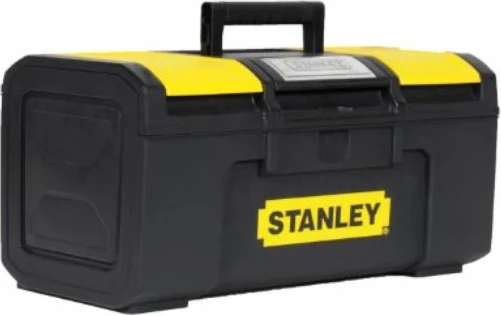 Kuti veglash Stanley S1-79-217 19\" me 10 ndarje, zi/verdhë