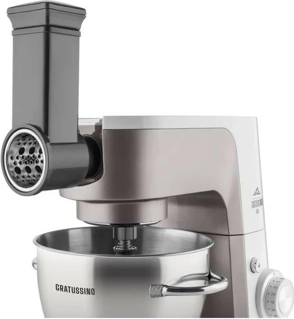 Procesor ushqimi ETA Gratussino III Elements 302390, 4.5L, 1200W, argjendtë
