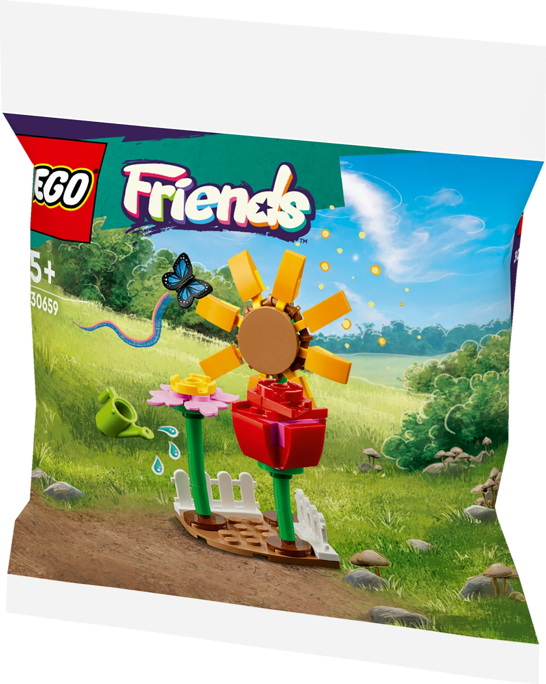 Set ndërtimi LEGO Friends 30659 Blumengarten, multikolor