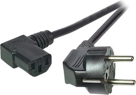 Kabllo rryme EFB Elektronik EK535.3, CEE7/7 në C13, 3 m, 10A/250V, e zezë