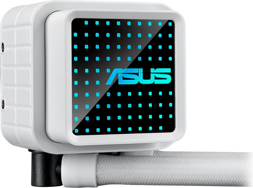 Ftohës liquid AIO për CPU ASUS Prime LC 360 ARGB White Edition 360mm, 3x120mm ARGB, PWM, Aura Sync, i bardhë