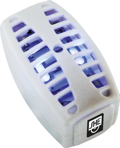 Vrasës elektrik insektesh SHE IVS071, 4x UV-A LED, 1 W, 25 m², e bardhë