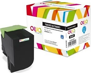 Toner ARMOR ALL K18025OW, kompatibil për Lexmark CS510de/CS510dte, 8000 faqe, i zi