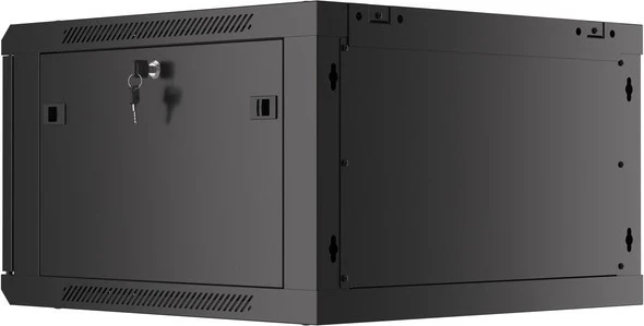 Kasë RACK LANBERG WF01-6606-10B, 6U, me derë xhami