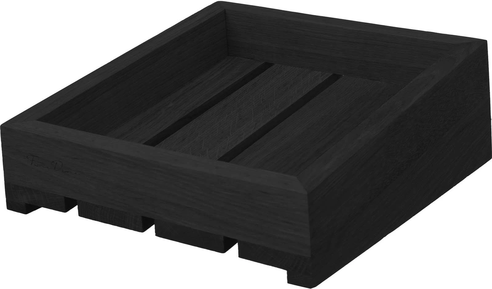 kuti bufeti e pjerrët, Fine Dine, Madeira Black, GN 1/2, 325x265 mm, dru, e zezë