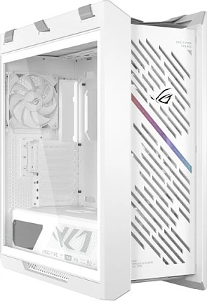 Kasë ASUS ROG STRIX HELIOS II GX601S, Midi Tower, RGB, xham i kalitur, e bardhë