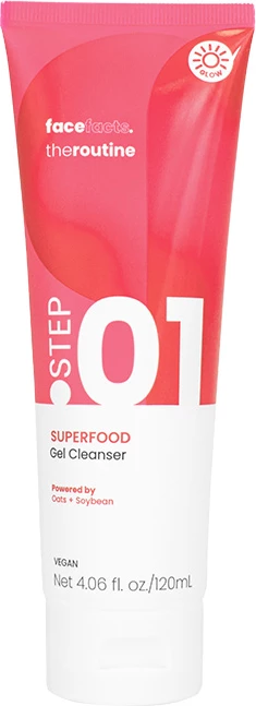 Face Facts The Routine Step.01 Superfood Gel Cleanser - 120ml
