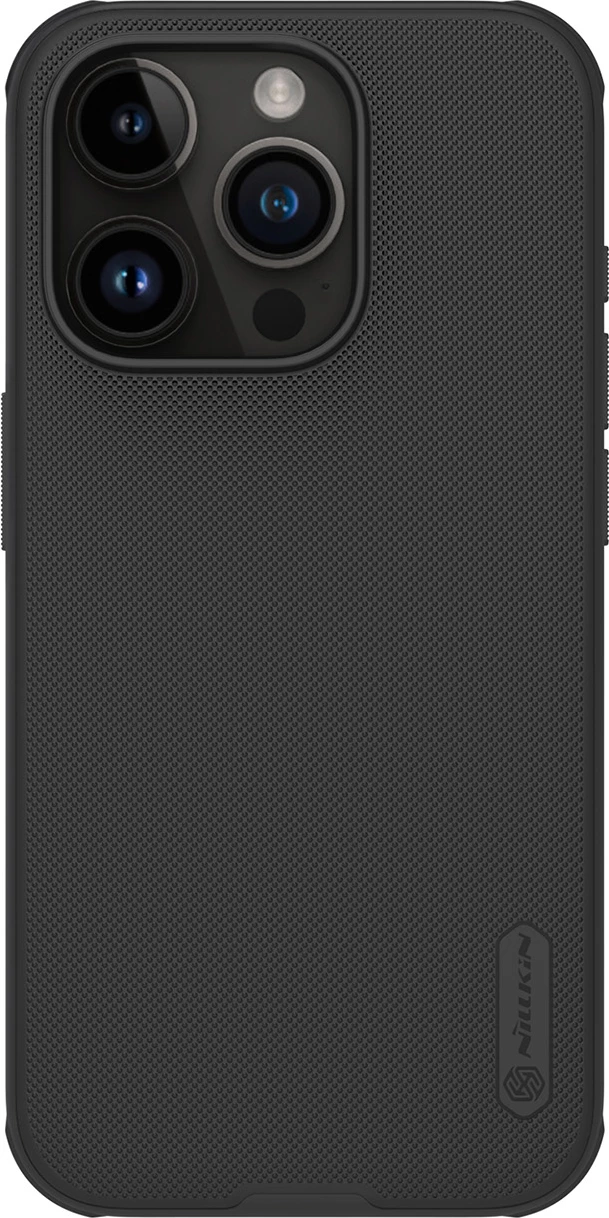 Mbështjellës Nillkin Super Frosted Shield Pro Magnetic për iPhone 15 Pro, i zi