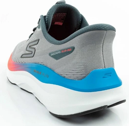 Atlete për meshkuj Skechers Max Run Slip-Ins, gri [Madhësia: 45]