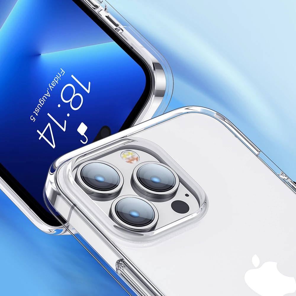 Mbështjellës Joyroom JR-14X2 për iPhone 14 Pro, transparent