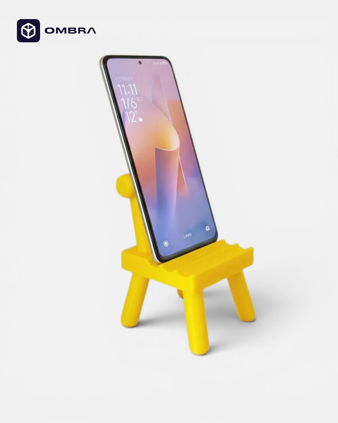 Mbajtese Telefoni / Karrike e verdhe