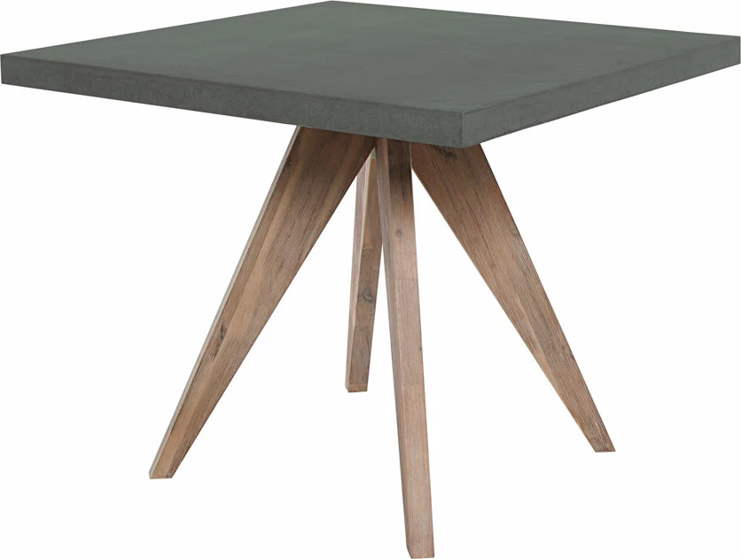 Tavolinë Caldera, çimento, 90x90x74.5