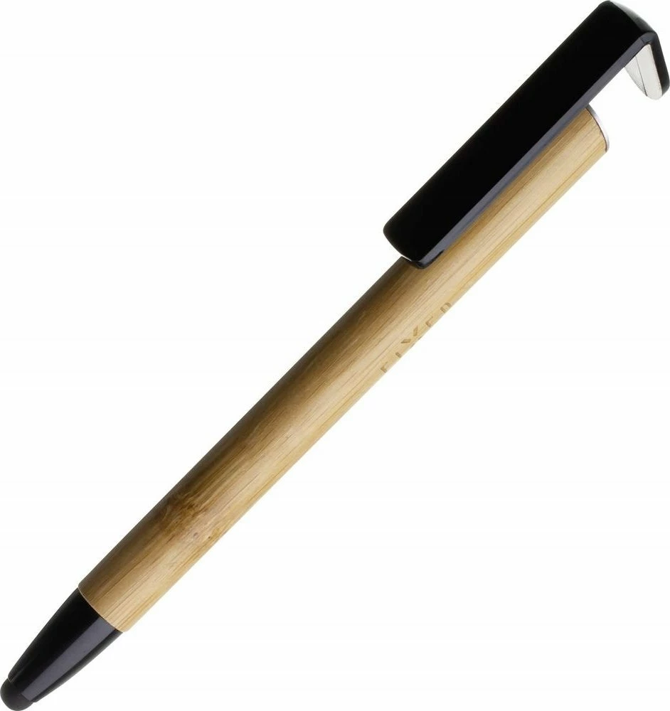 Stilolaps me stylus dhe mbajtëse Fixed Pen 3n1, Bamboo