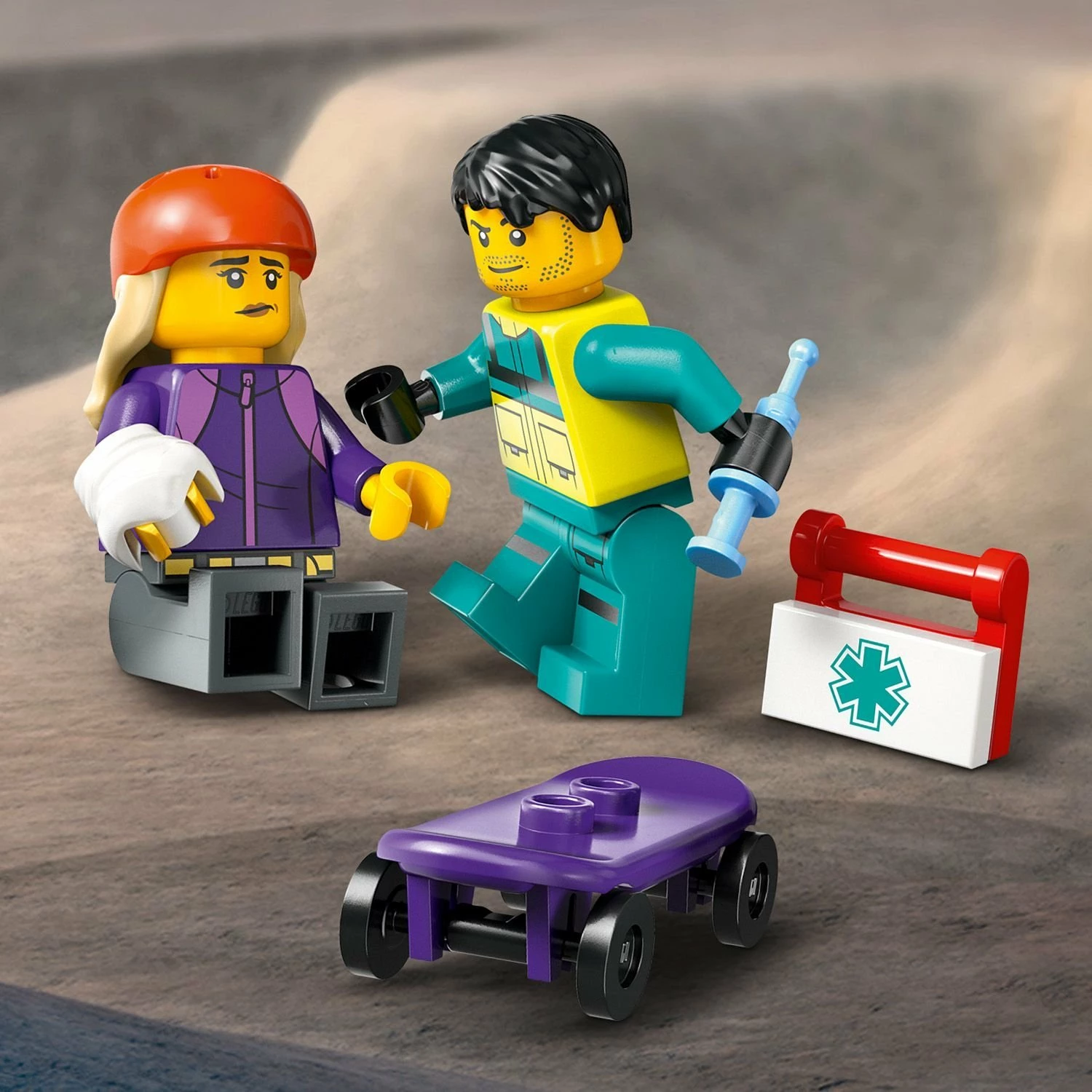 Set LEGO City Ambulance 60451, 184 pjesë
