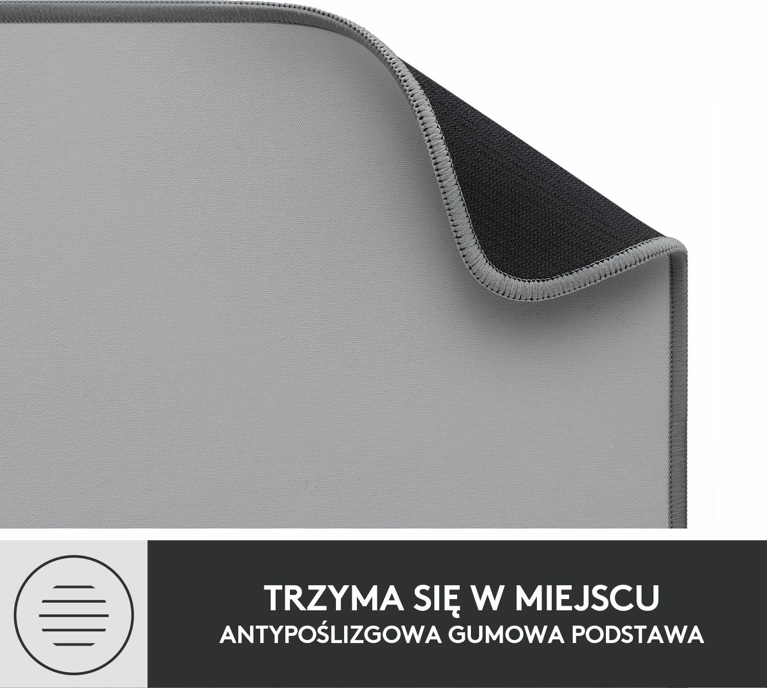 Mauspad Logitech Studio Series 956-000052 70x30cm, gri e mesme
