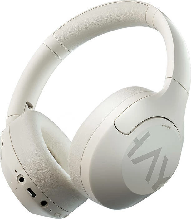 Kufje wireless Haylou S30 ANC, mbi vesh, Bluetooth 5.4, Hi-Res Audio, të bardha