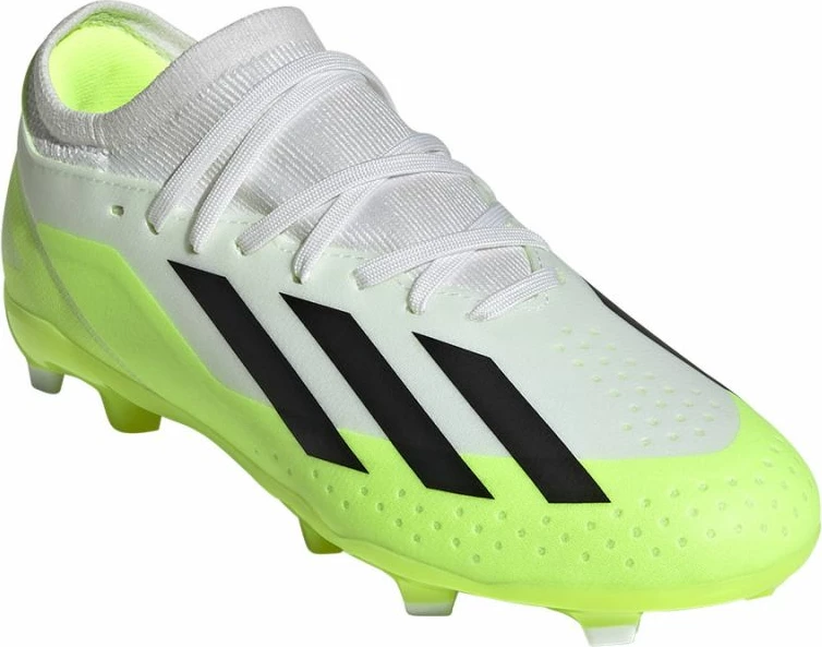 Këpucë futbolli për djem adidas X CRAZYFAST.3 FG Jr., të bardha [Madhësia: 30]