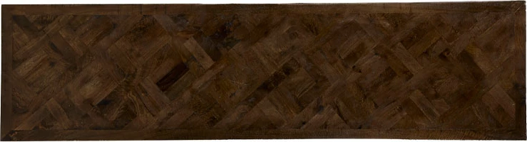 Bankë Maiandros, ngjyrë kafe e errët, 170x45x45