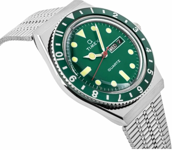 Orë dore për meshkuj Timex, e argjendtë