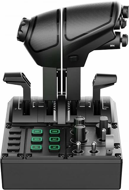 Modul throttle quadrant MOZA Racing MTQ AS014, USB/RJ11, 4 akse, RGB, i zi