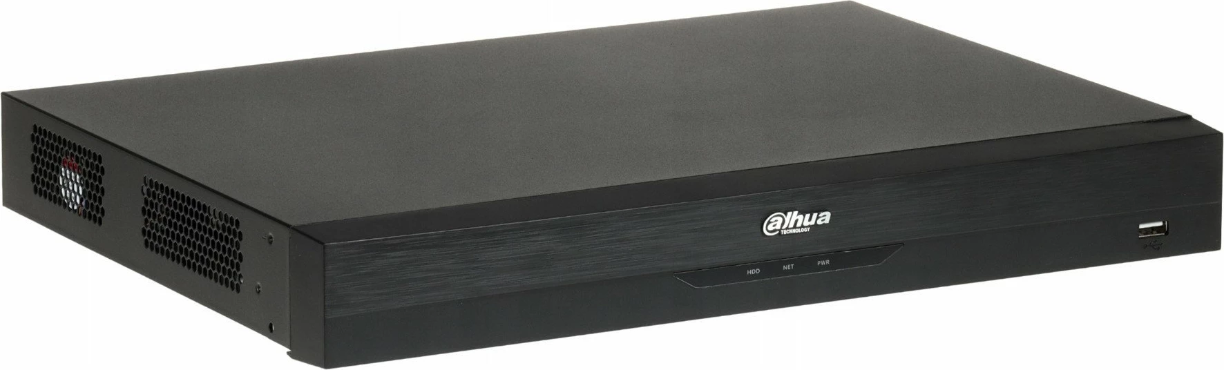 Regjistrues NVR Dahua NVR5216-EI2 16 kanale WizSense, 2x HDD deri 20TB, 32MP, i zi