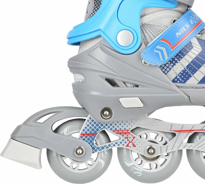 Rollera Nils Extreme NH18192 4in1, gri-blu, L (39-43)