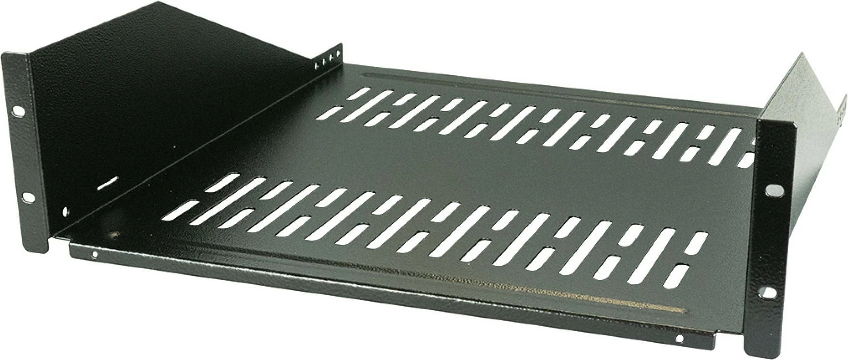 Raft për rack 19" EFB Elektronik 3U, thellësi 450 mm, 36 kg, i zi