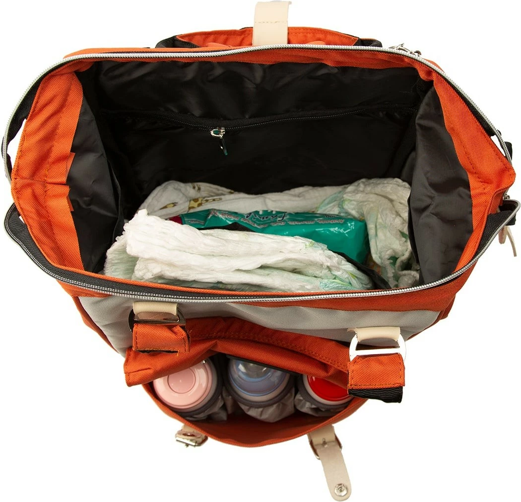 Çantë për pelena Zoozie Bags, ngjyrë e kuqe Tile, 3884 - 51539