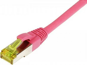 Kabllo rrjeti Synergy21 RJ45 CAT6A 7.5m 500MHz S/FTP, magenta