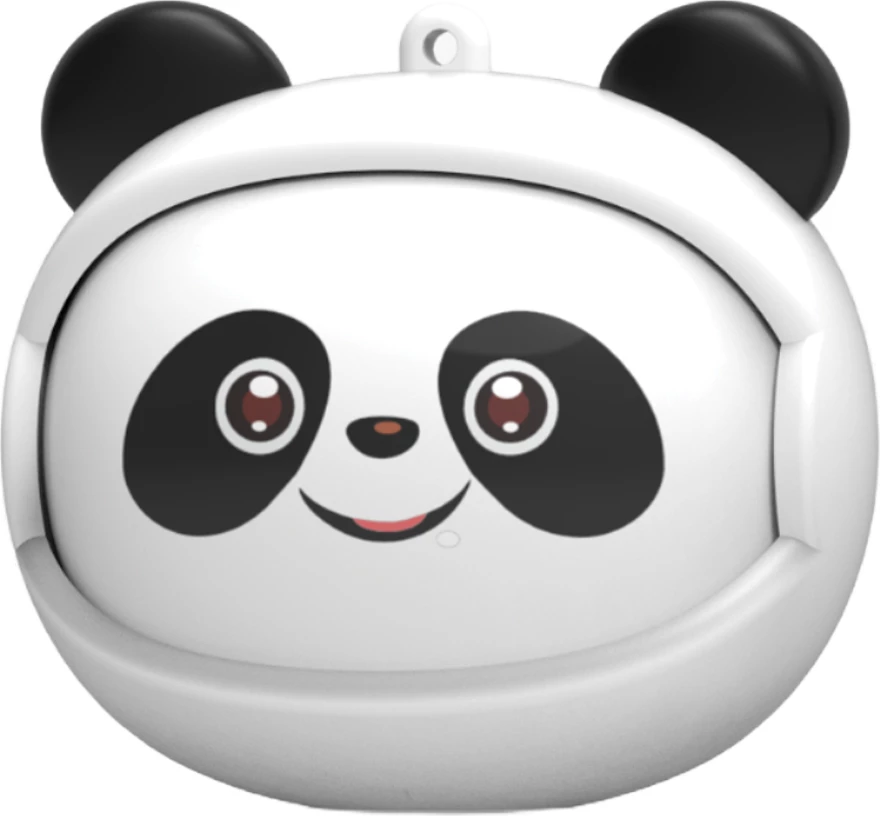Kufje Moye Flip Face True Wireless Panda, Bluetooth 5.4, me kuti karikimi USB-C, bardhë/zezë