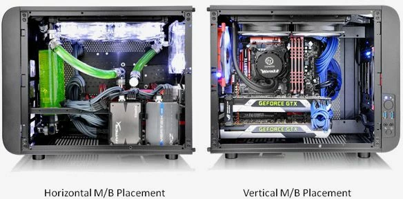 Kasë Thermaltake Core V21 (CA-1D5-00S1WN-00), Micro-ATX/Mini-ITX, Cube Tower, pa furnizim rryme, e zezë