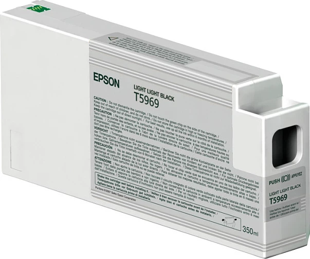 Kartush boje Epson UltraChrome HDR T596900 (T5969), 350 ml, Light Light Black