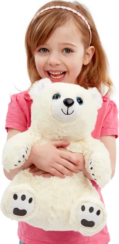 Snuggle Buddies Endangered Animals Plush Toy - Polar Bear
