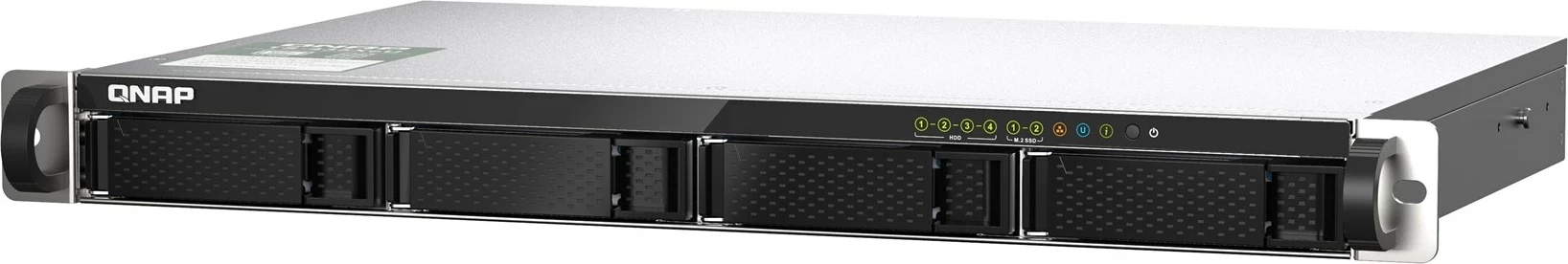 NAS QNAP TS-435XEU, Rack 1U, Marvell CN9131, 4 GB DDR4, Zi, Gri